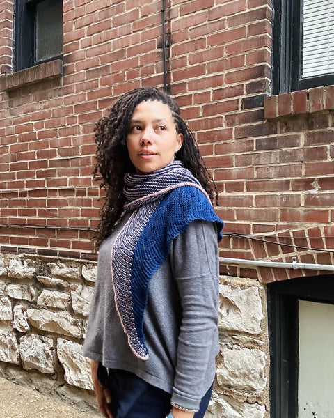 Queue Shawl Knitting Pattern