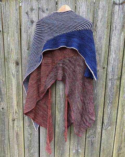 Queue Shawl Knitting Pattern