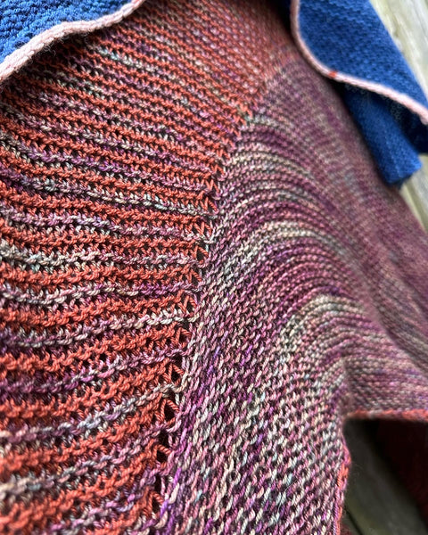 Queue Shawl Knitting Pattern