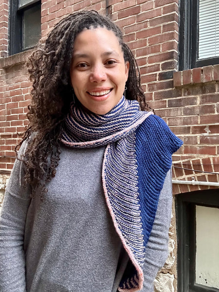 Queue Shawl Knitting Pattern