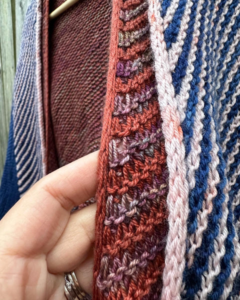 Queue Shawl Knitting Pattern